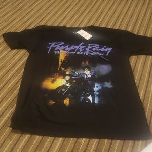 Prince purple rain tshirt small